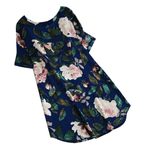 Flower Printed Short Sleeve Dress