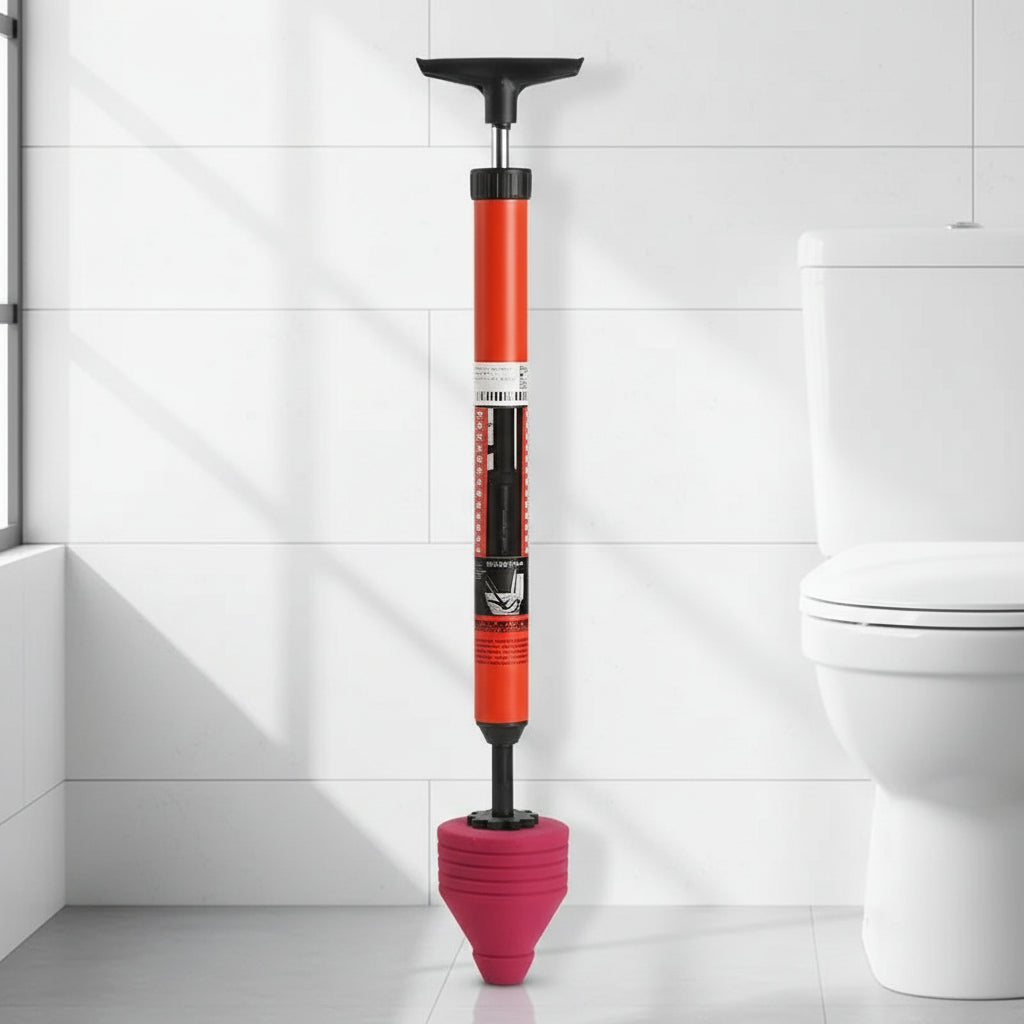 FLOWMAX – High-Pressure Plunger for Quick Clog Clearing