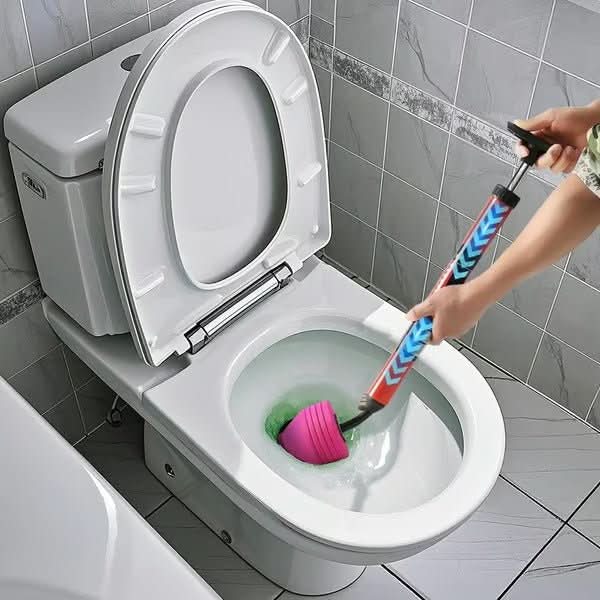 FLOWMAX – High-Pressure Plunger for Quick Clog Clearing