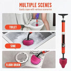FLOWMAX – High-Pressure Plunger for Quick Clog Clearing