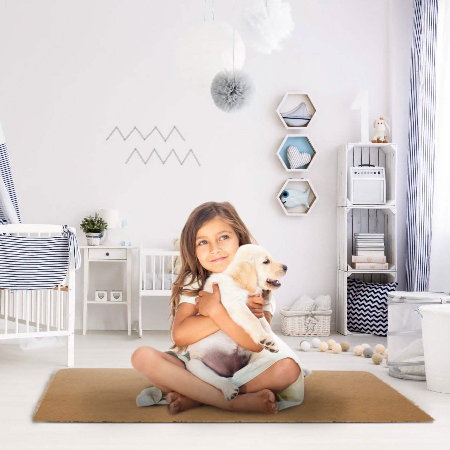Fluffy Bedroom Anti-Skid Rug