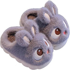 Kids' Plush Bunny House Shoes