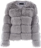Fluffy Winter Jacket for Women - Stylish and Comfortable