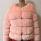 Fluffy Winter Jacket for Women - Stylish and Comfortable