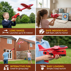 Flying Toy Interactive Outdoor Fun Launcher
