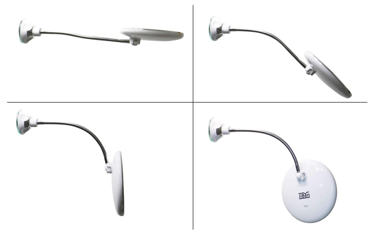 FOCUSLITE – LED Magnifying Mirror with Bright Light & 10x Zoom