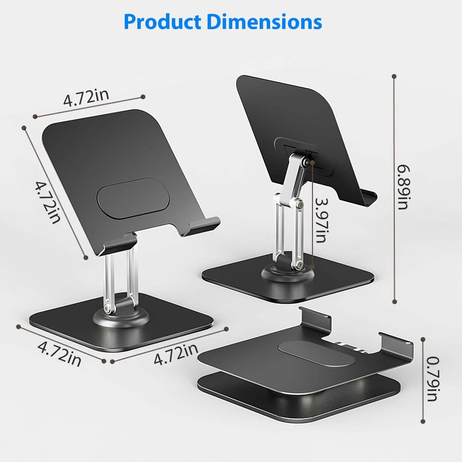 Foldable Adjustable iPad Tablet Stand
