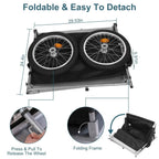 Foldable Bicycle Cargo Wagon Trailer