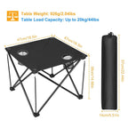 Foldable Camping Table Portable Travel Desk