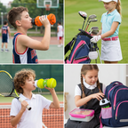 Foldable Collapsible Leak-Proof Water Bottle Sports Gym