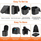 Foldable Emergency Toilet Portable Porta Potty