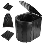 Foldable Emergency Toilet Portable Porta Potty