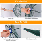 Foldable Fishing Bait Net Trap