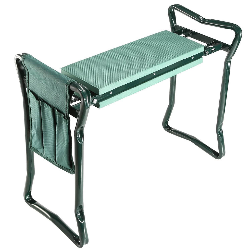 Foldable Garden Kneeler Seat with Kneeling Soft Cushion Pad