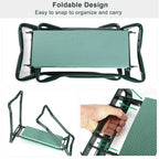 Foldable Garden Kneeler Seat with Kneeling Soft Cushion Pad