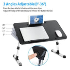 Foldable Laptop Stand Height Angle