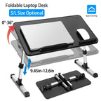 Foldable Laptop Stand with Adjustable Height Angle