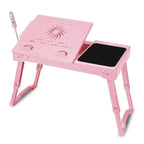 Foldable Laptop Table Bed Notebook Desk