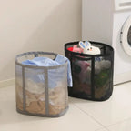 Collapsible Mesh Laundry Hamper