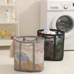 Collapsible Mesh Laundry Hamper