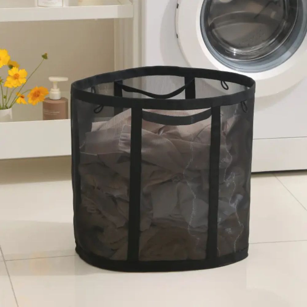 Collapsible Mesh Laundry Hamper