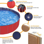 Foldable Pet Swimming Pool PVC