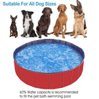 Foldable Pet Swimming Pool PVC