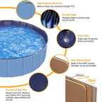 Foldable Pet Swimming Pool PVC