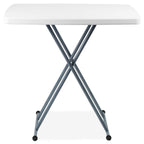 Folding Height Adjustable Snack Table