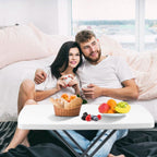 Folding Height Adjustable Snack Table