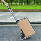 Folding Luggage Cart With Elastic Rope