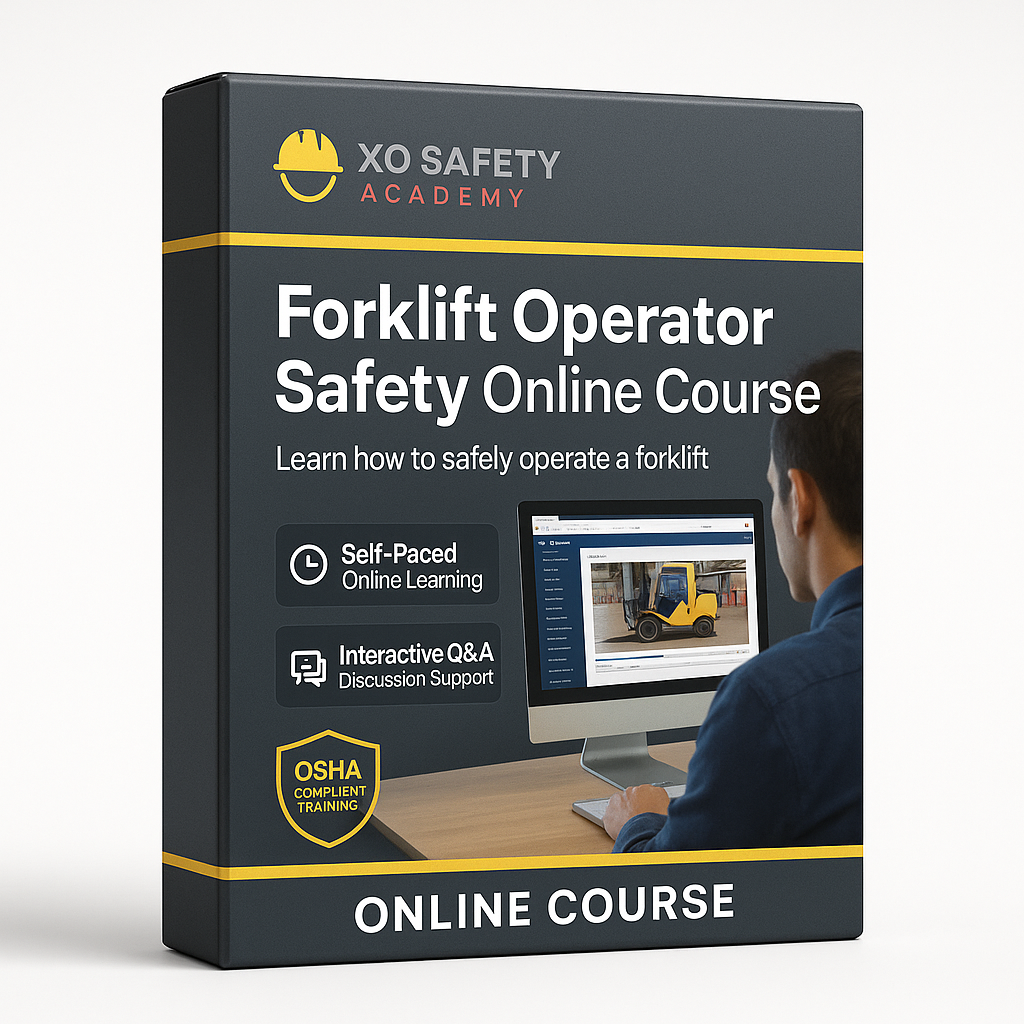 Forklift Operator Online Safety Course