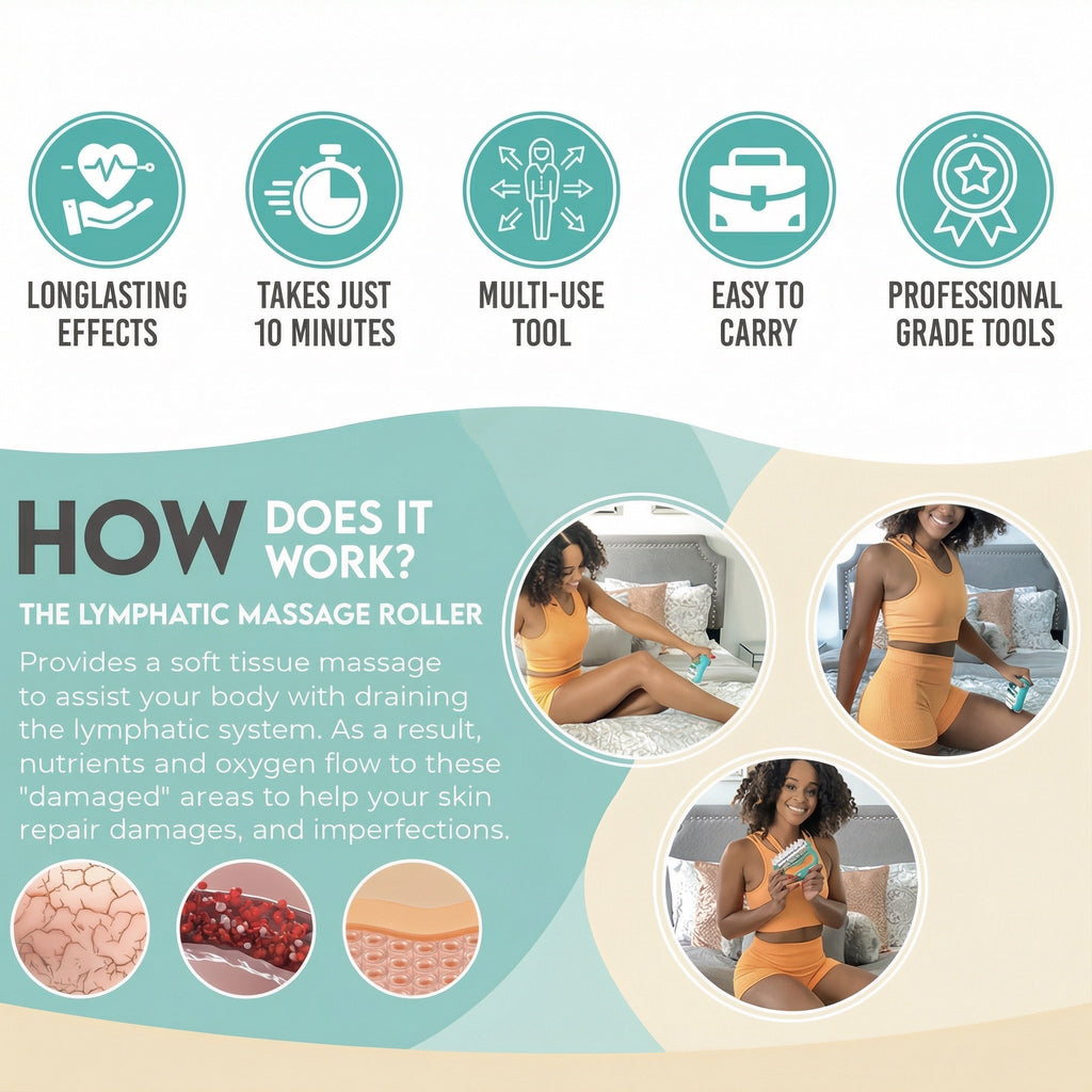 Lymphatic Massage Roller (SAVE 30% OFF)