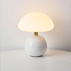 French Style and Natural Beauty of the Mushroom in the Lamp