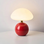 French Style and Natural Beauty of the Mushroom in the Lamp