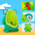 Frog Potty Training Urinal Bathroom with Funny Aiming Target