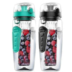 Fruit Infuser Bottle with Long Infuser Case and Time Indicator