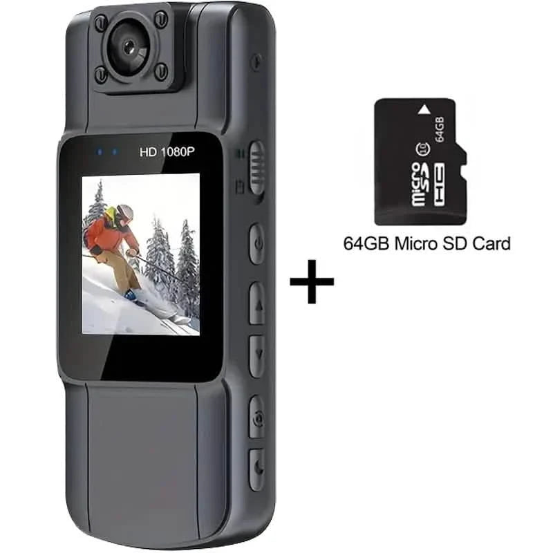 Full 1080P Police Body Camera With Clip