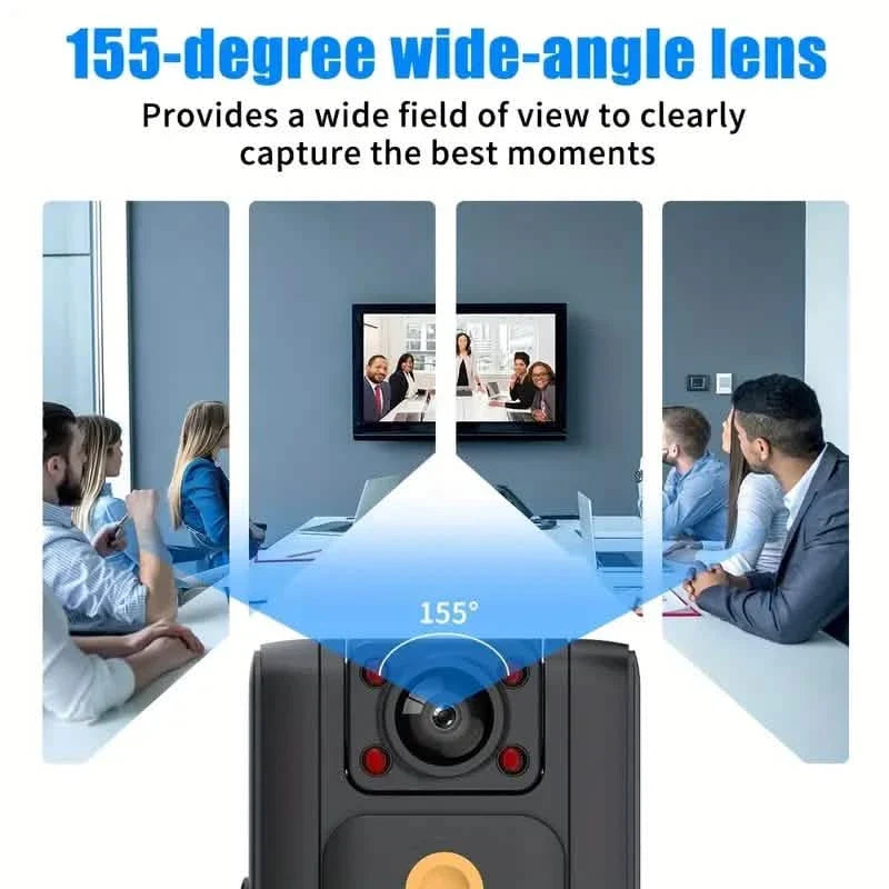 Full 1080P Police Body Camera With Clip