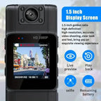 Full 1080P Police Body Camera With Clip