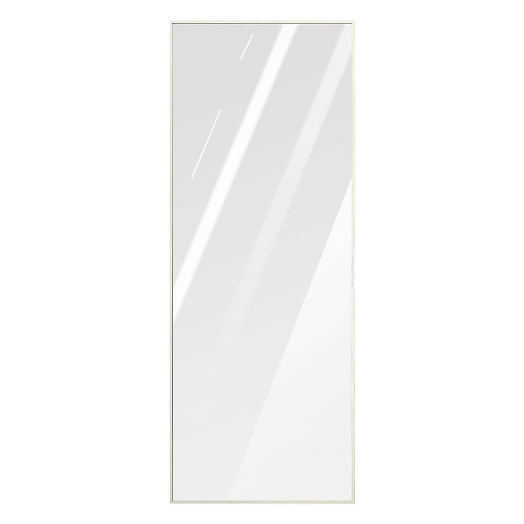 Full Length Mirror Aluminum Alloy Wall Mirror Free Standing Floor