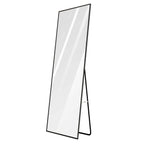 Full Length Mirror Aluminum Alloy Wall Mirror Free Standing Floor