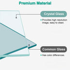 Full Length Mirror Aluminum Alloy Wall Mirror Free Standing Floor