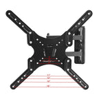 Full-Motion Articulating Wall Mount for 23"-55" TVs
