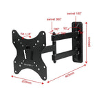Full-Motion Articulating Wall Mount for 23"-55" TVs