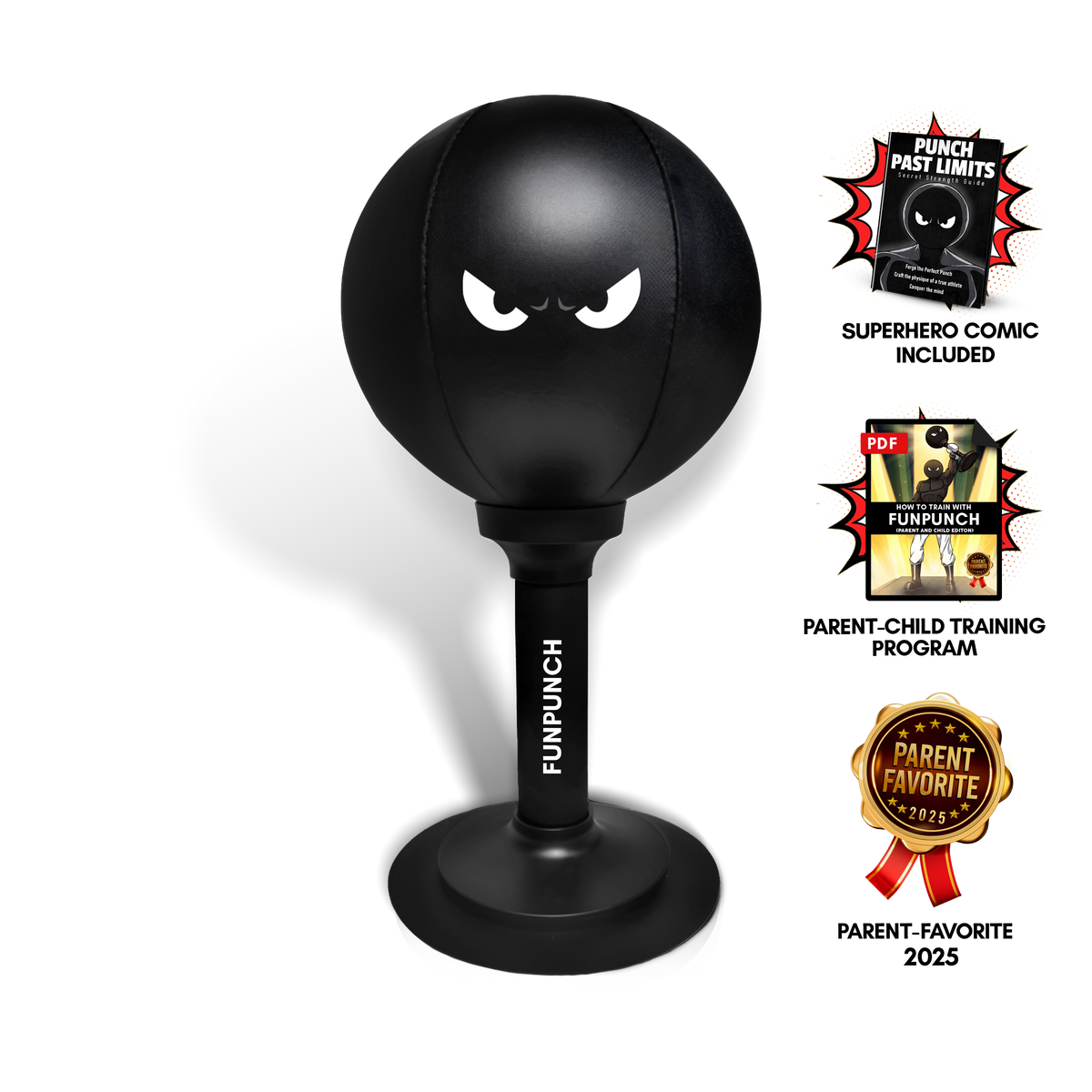 FunPunch R-Rage Bag Kids Edition — Active Play & Energy Outlet | punching ball