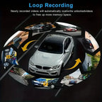 G Sensor HD Night Vision Loop Recording Wide Angle Car DVR