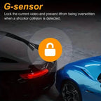 G Sensor HD Night Vision Loop Recording Wide Angle Car DVR