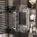 Door Handle With Suction Cup For Practical Handling