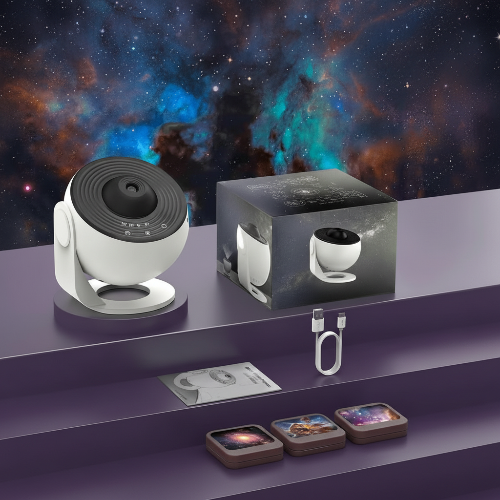 HD Celestial Projector With 13 Nebula Scenes